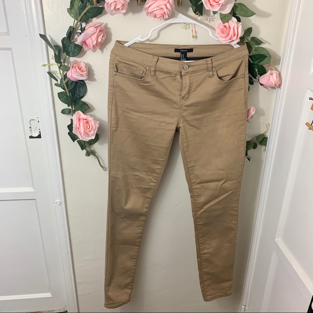 2/$20 Forever 21 Tan Pants